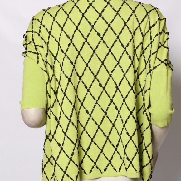 Ribbon Embroidered Cardigan Sweater Small NWT - Picture 2 of 2